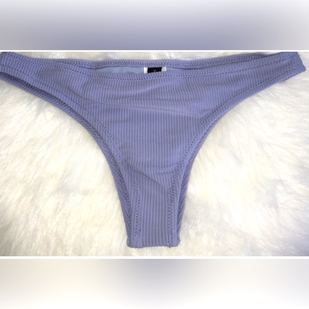 Nasty Gal Medium Periwinkle Cheeky Bikini Bottom Brand New